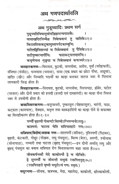 Dhanvantari Nighantu